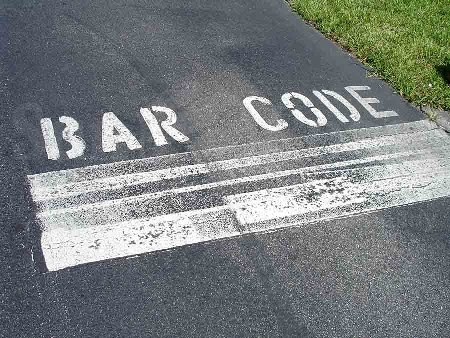 BOTANICAL PLACE Bar Code Signage